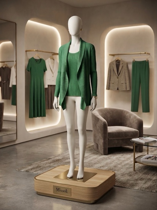 Misook Sweaters - NWT Misook Green Ribbed Knit Shell & Cardigan Set Size Medium